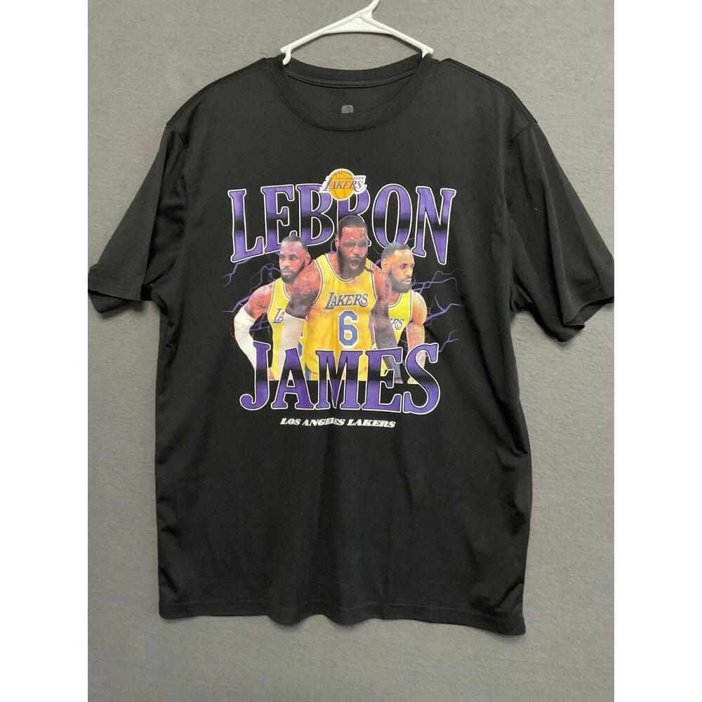 Mens Lakers Lebron James 6 Tee Shirt  - Look Graphic Wear